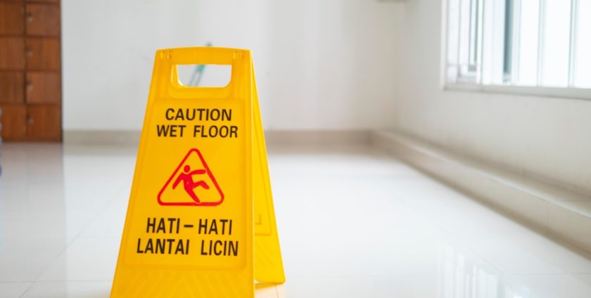 Photo Floor scrubber