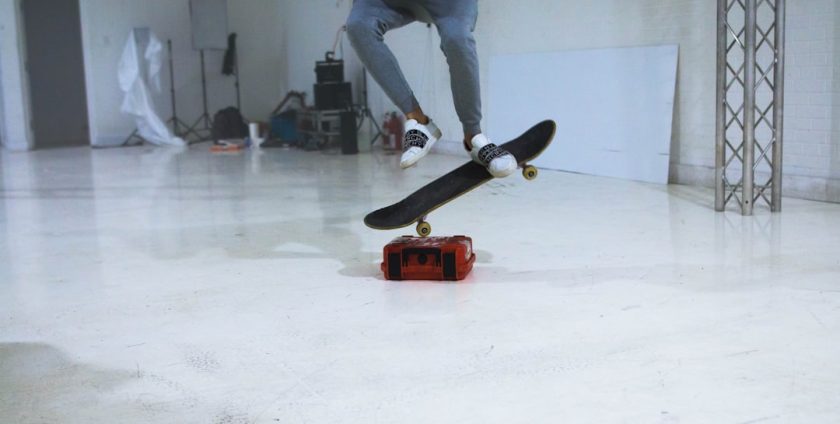 Photo Floor scrubber