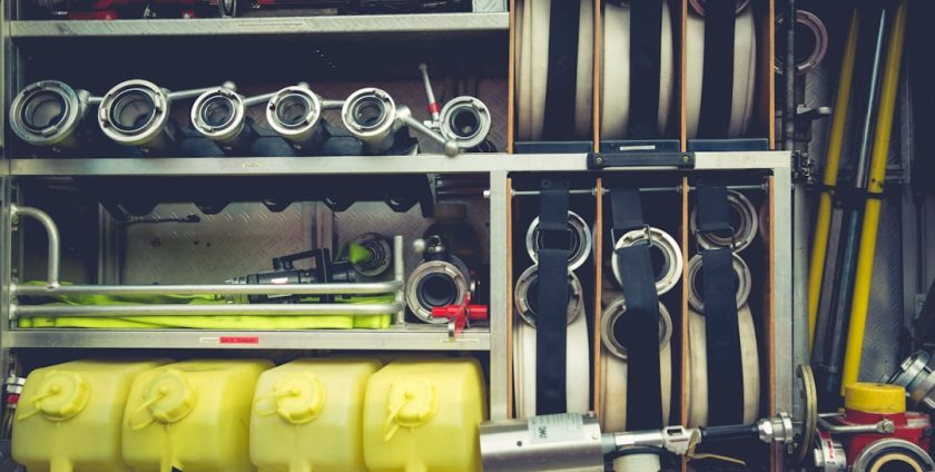 Photo Proper Storage for Cleaning Equipment