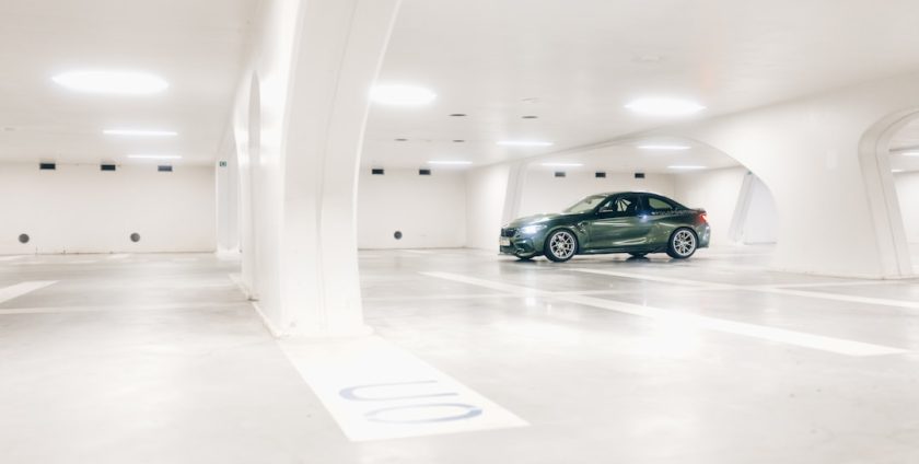 Photo Underground Car Park Cleaning
